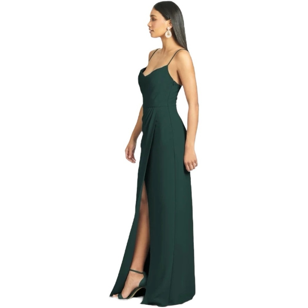 Sachin + Babi Women’s Paulina Emerald Green Women’s Gown Size 4 - Picture 7 of 7